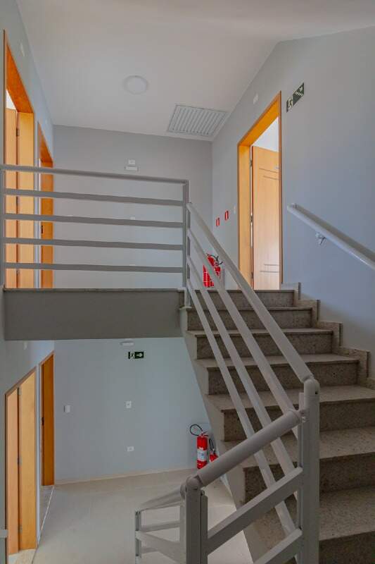 Hall dos apartamentos 