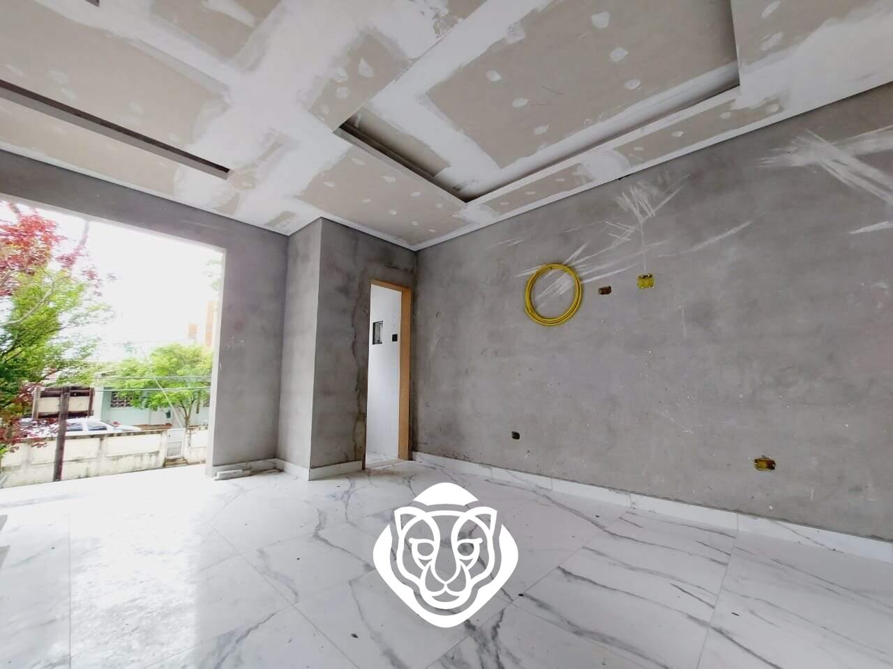 Sala, lavabo e cozinha