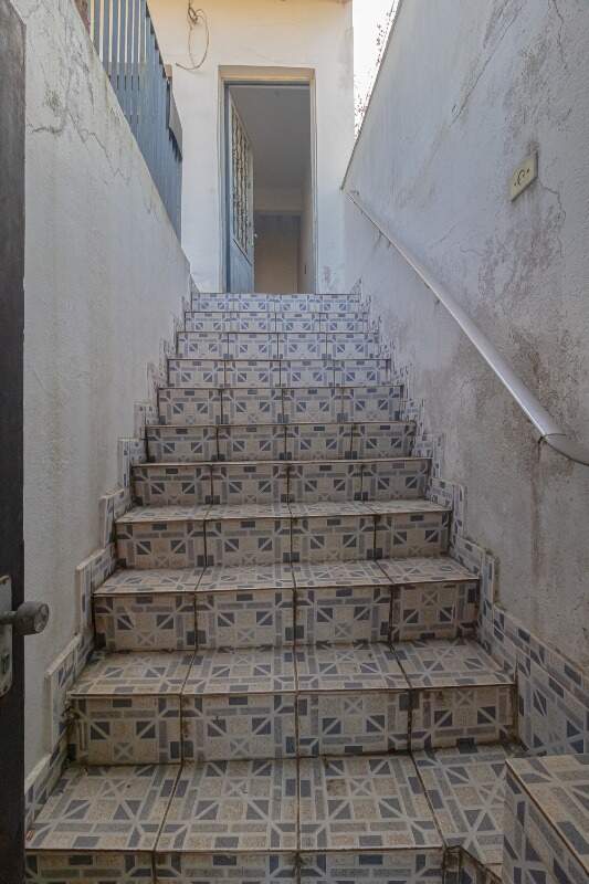 Escada de acesso