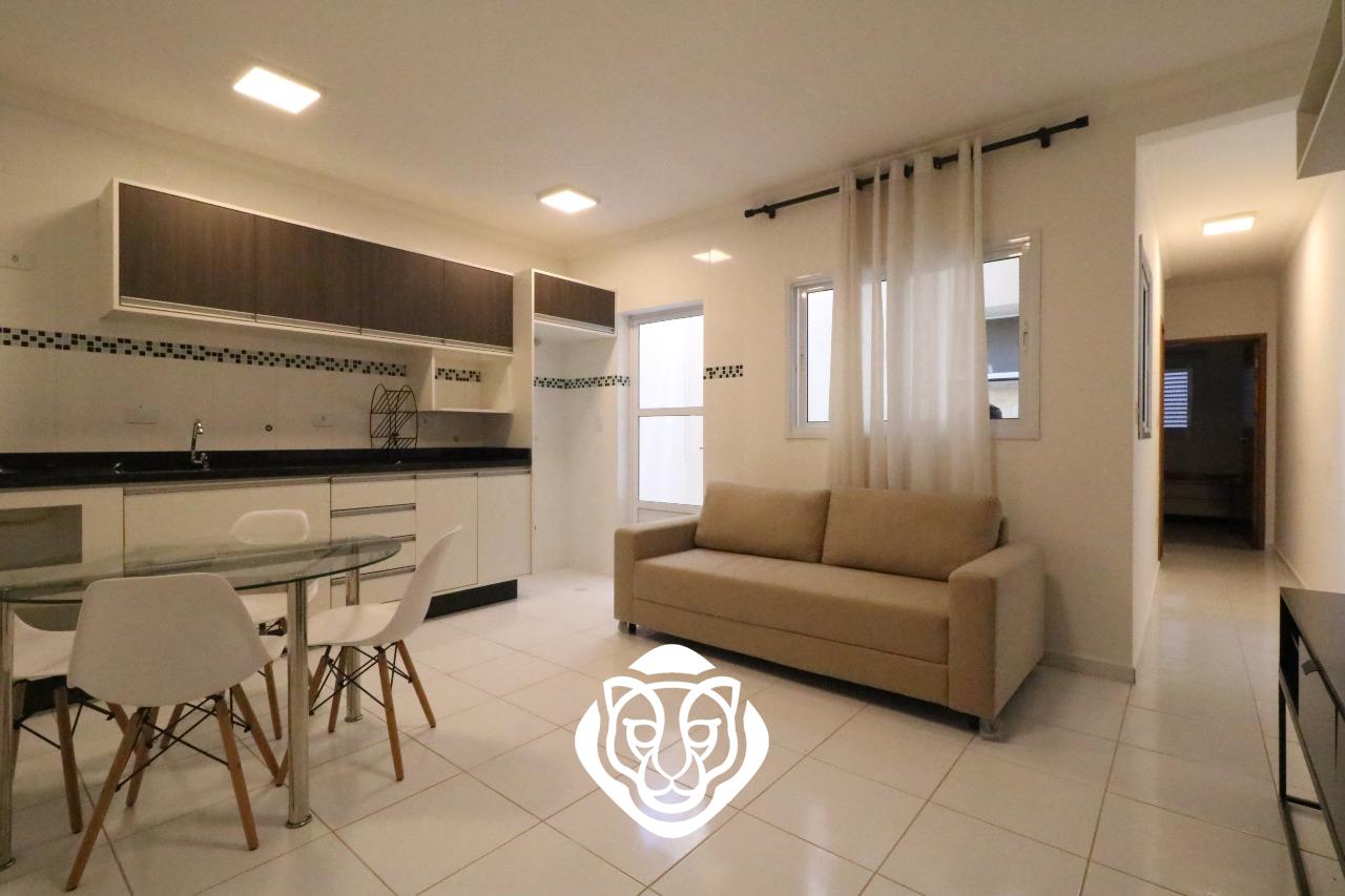 Sala de estar e cozinha 