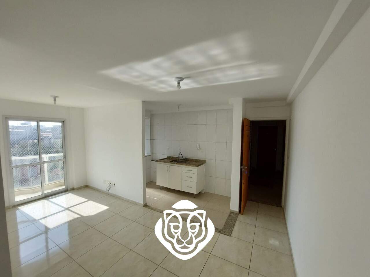 Sala dois ambientes e cozinha
