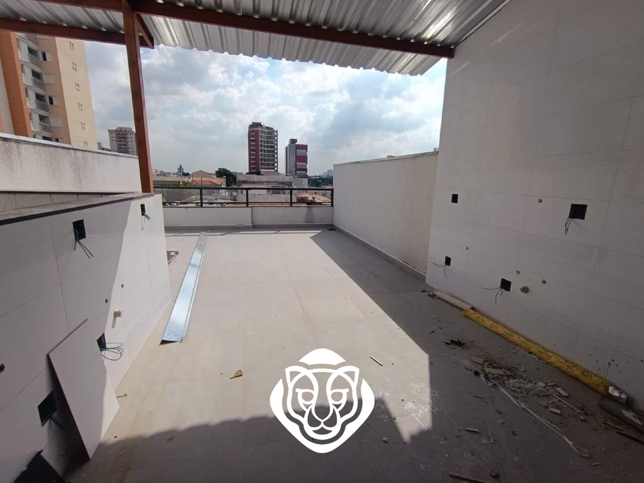 Área da cobertura com lavabo