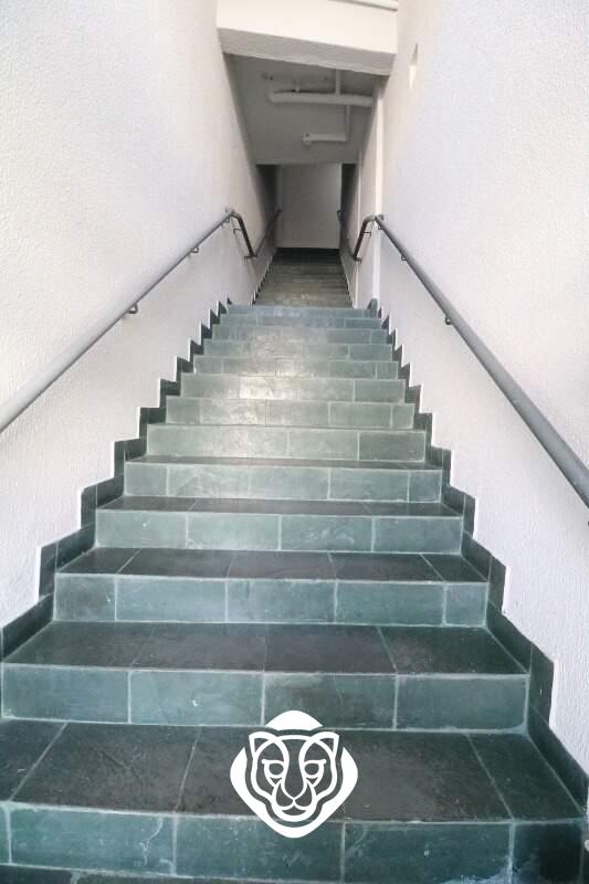 Acesso para as kitinetes