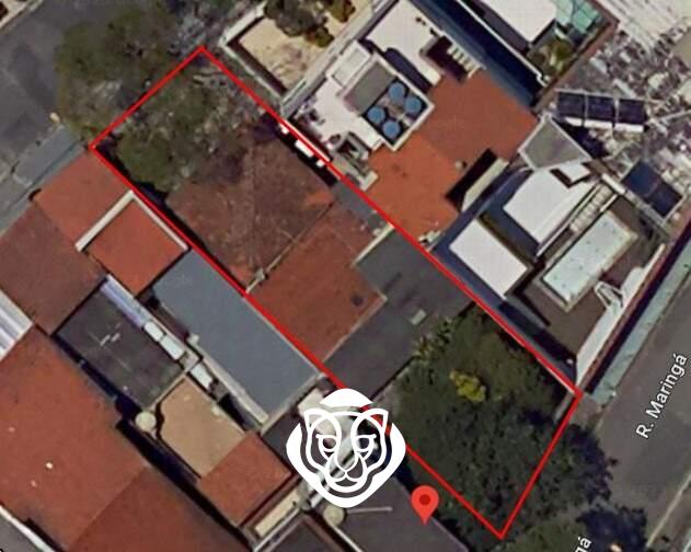 Vista de cima do imóvel