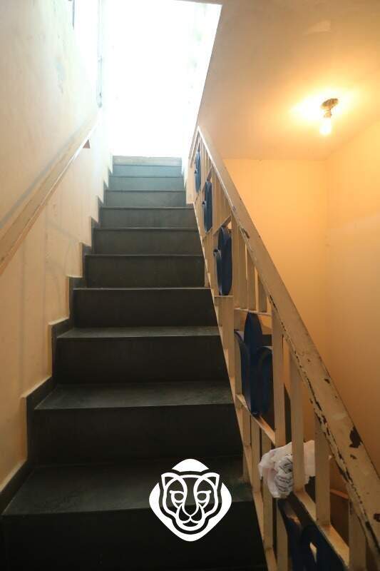 Acesso para os dormitórios casa I