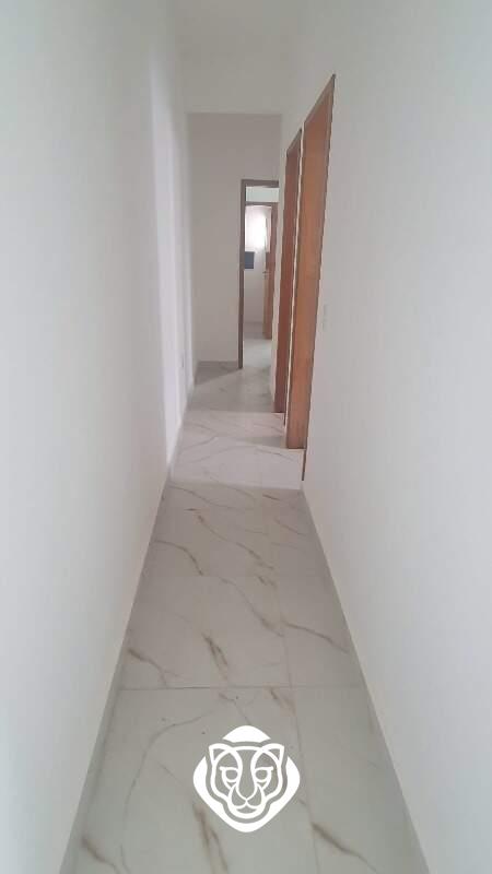 Corredor de acesso aos dormitórios