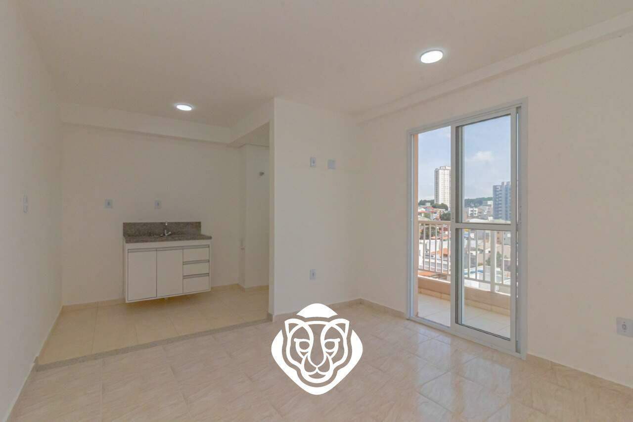 Sala dois ambientes e cozinha 
