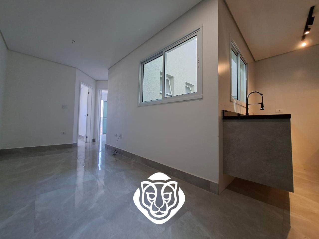 Sala dois ambientes e cozinha