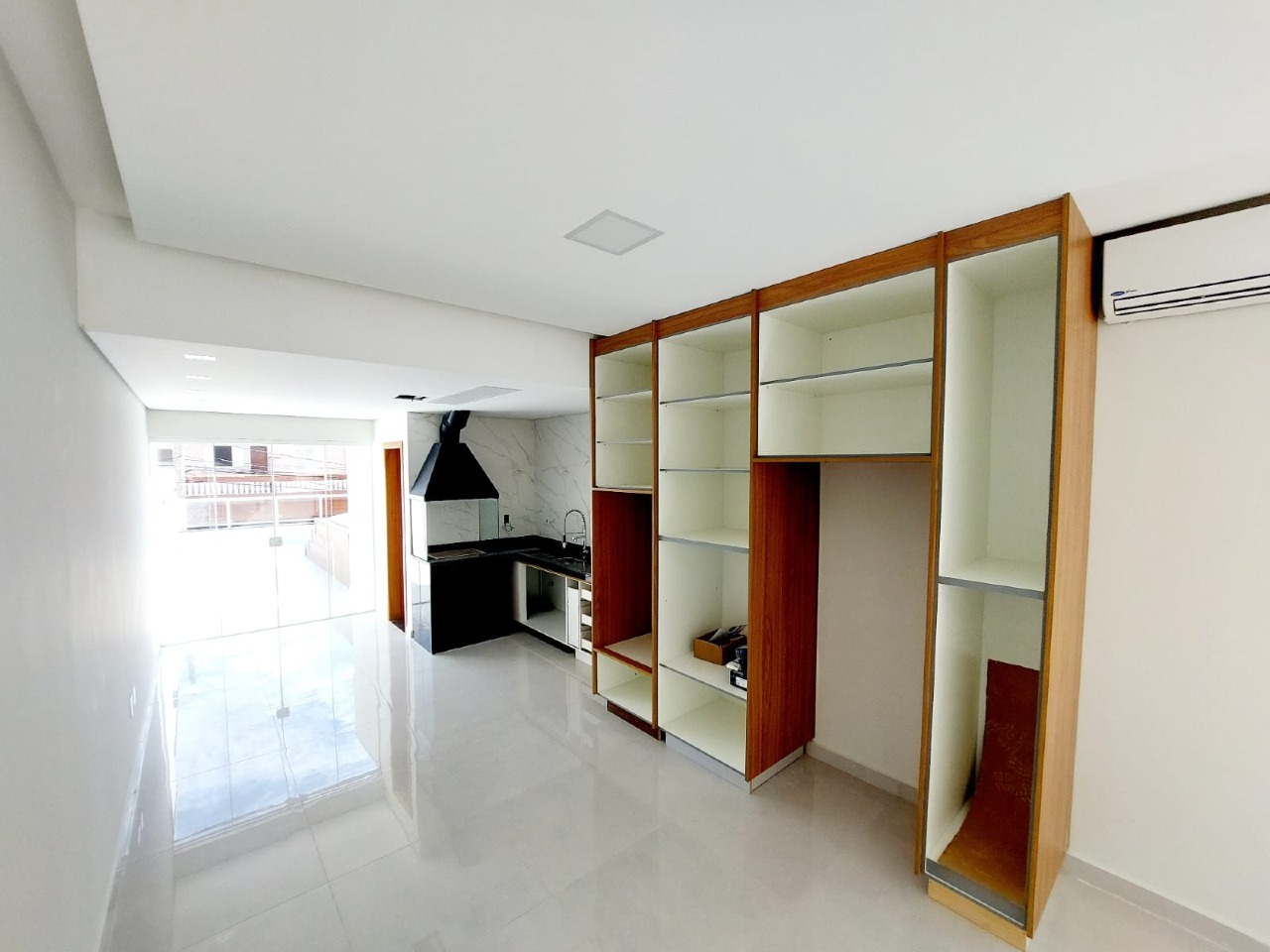 Cobertura com churrasqueira