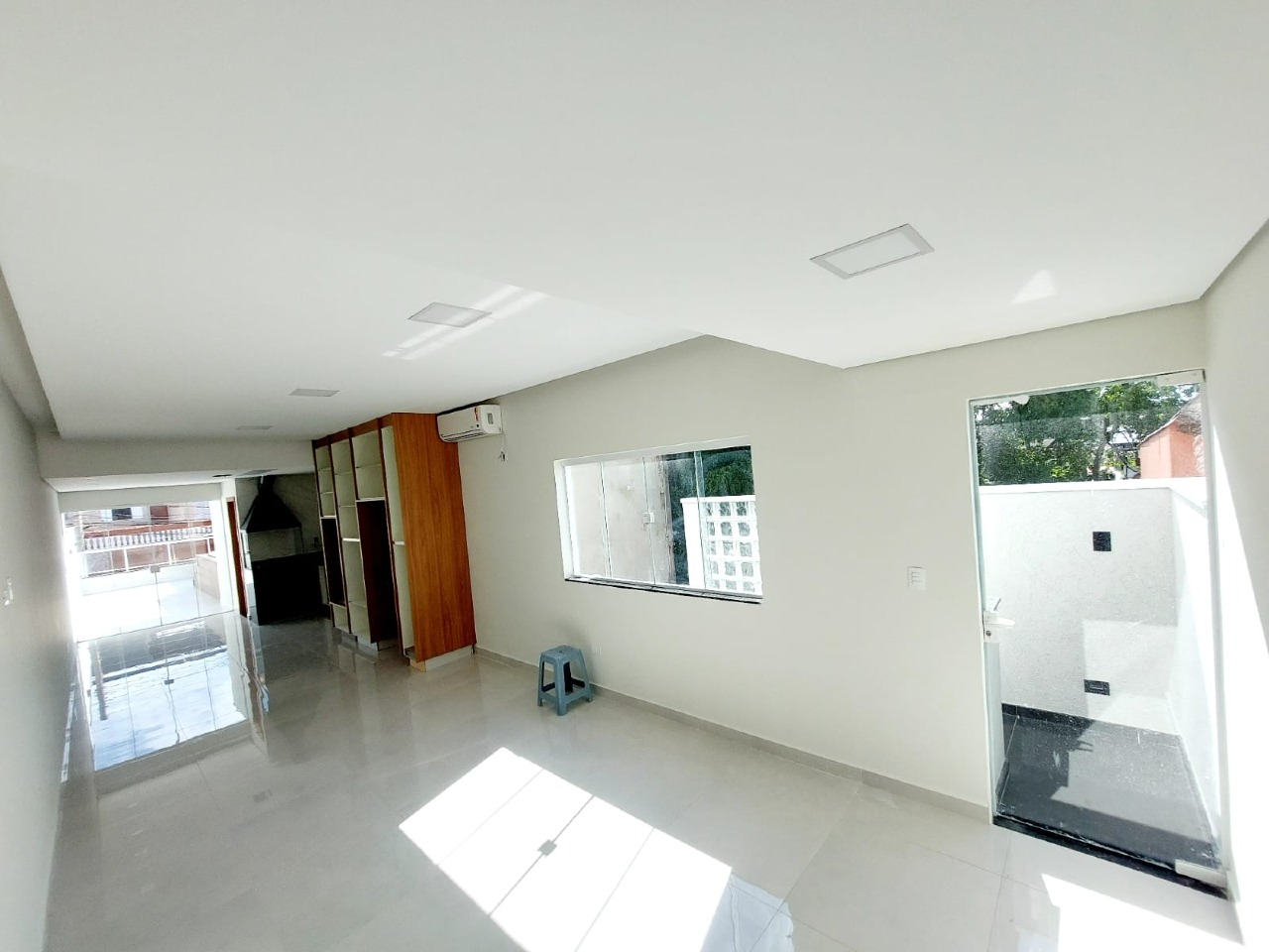 Cobertura com churrasqueira 