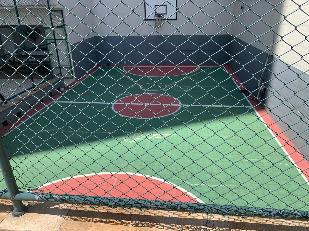 Quadra poliesportiva 