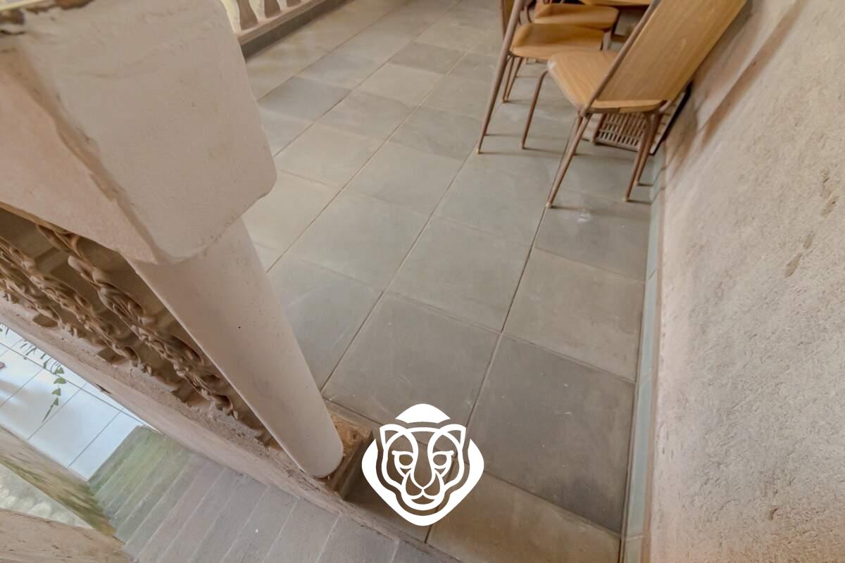 Acesso a churrasqueira