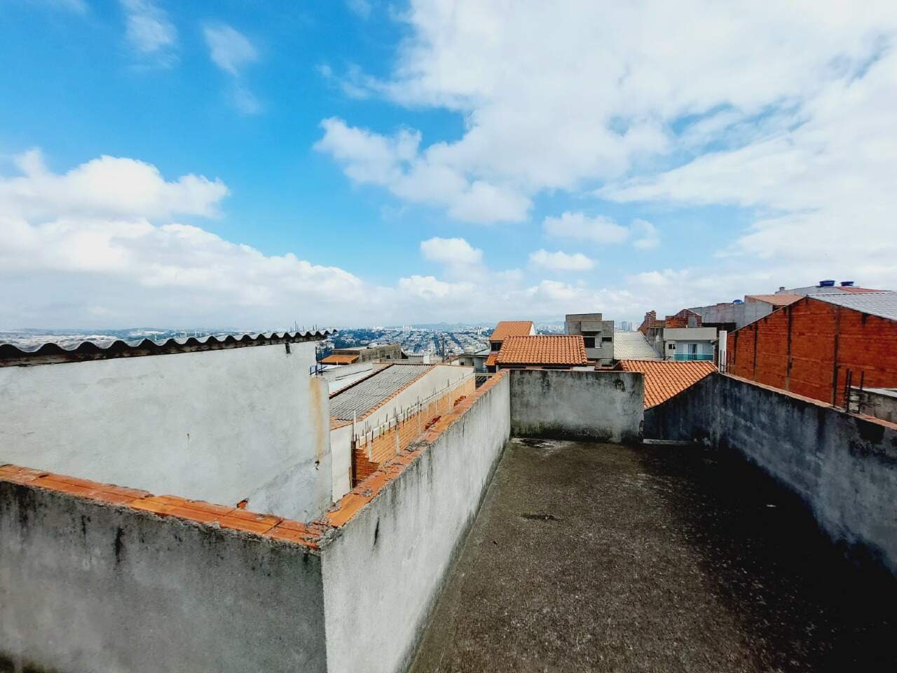 Cobertura vista livre 