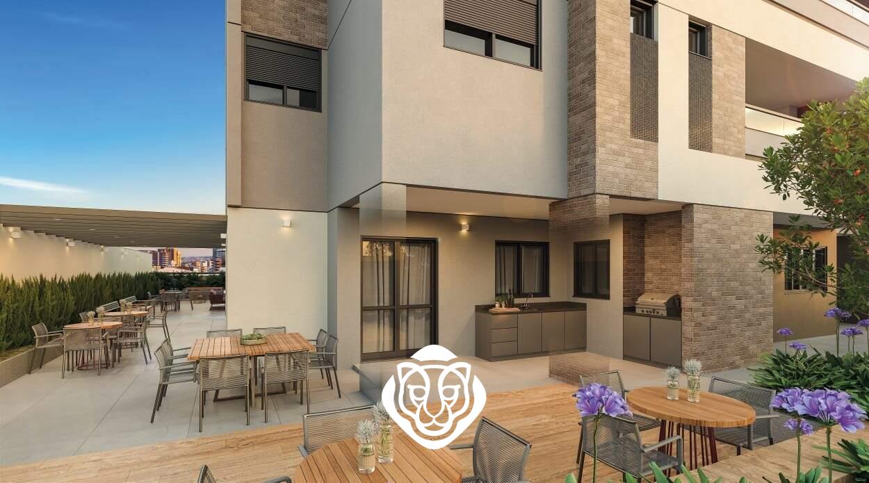 Área de lazer Dormitório suíte II- Decorado- Decorado