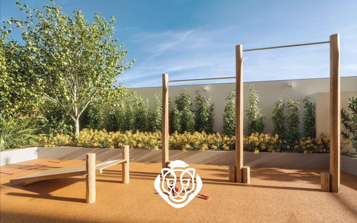 Área de lazer Dormitório suíte II- Decorado- Decorado