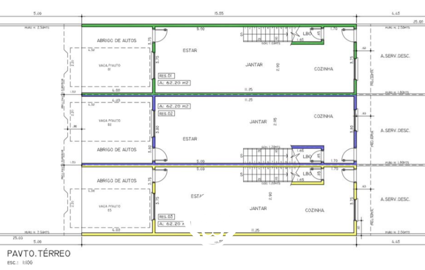 Planta - Pavimento térreo