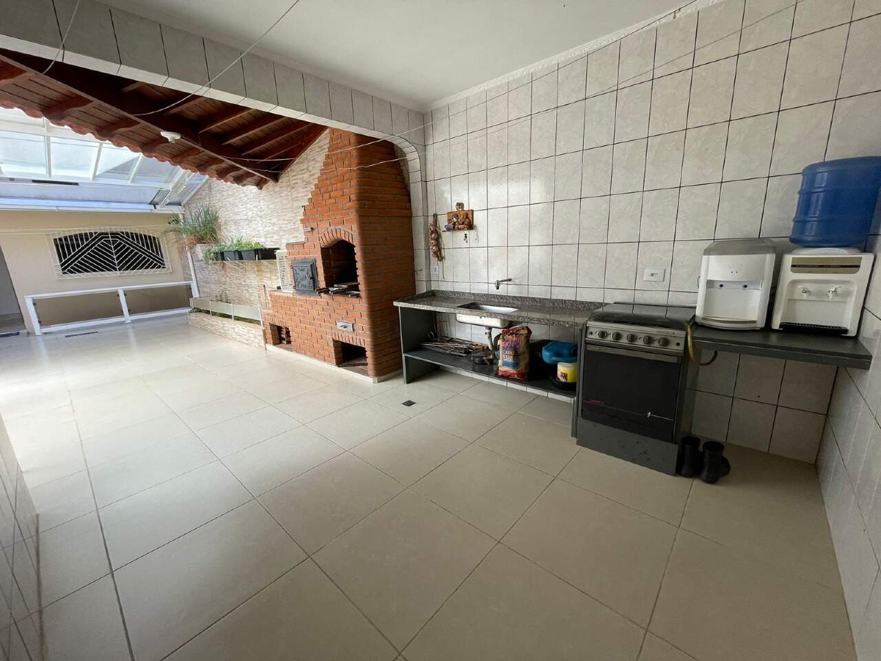 área da churrasqueira