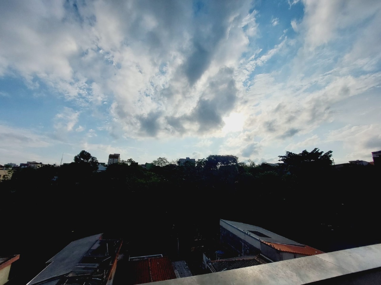 Cobertura vista livre