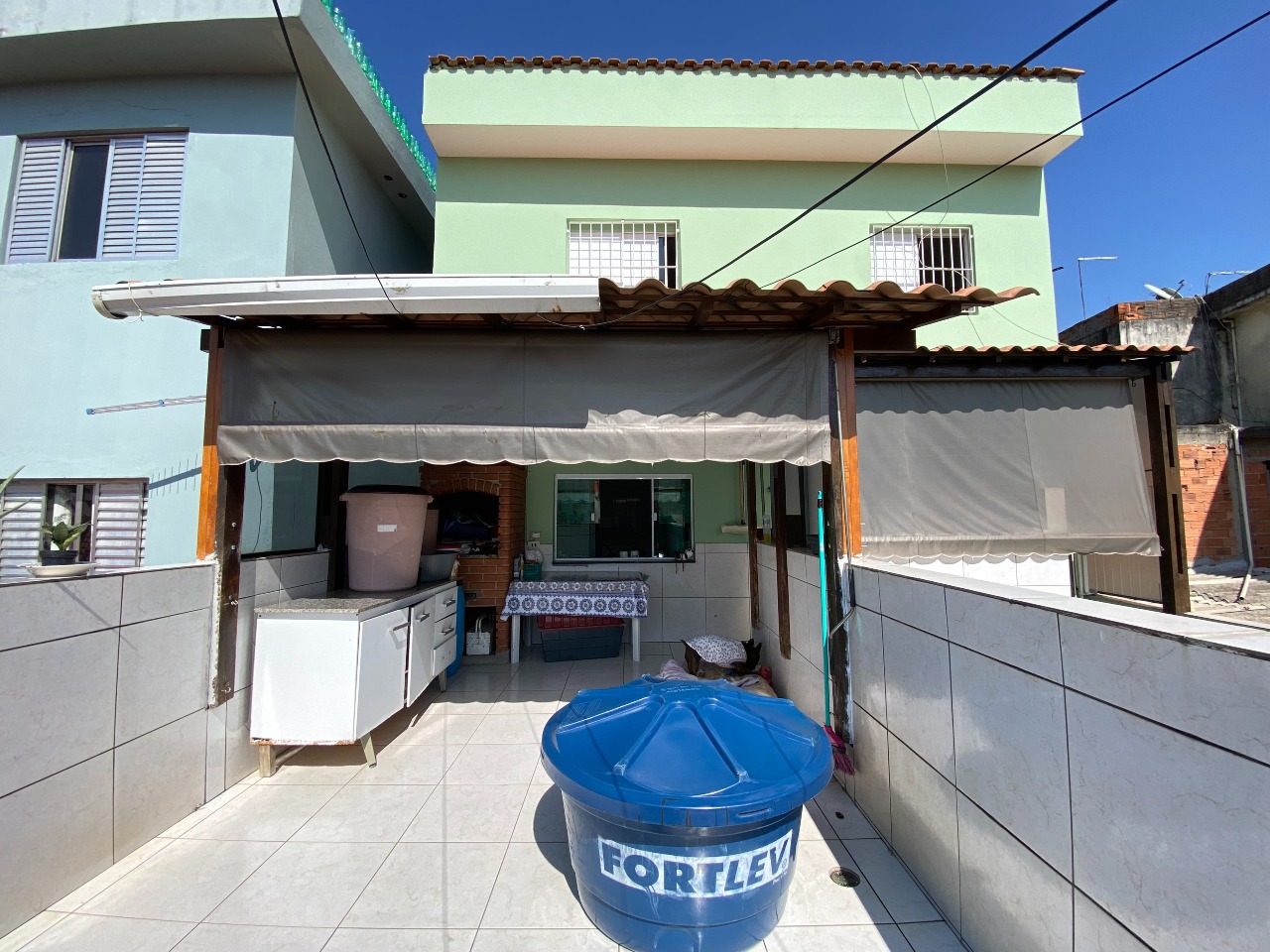 Quintal churrasqueira 