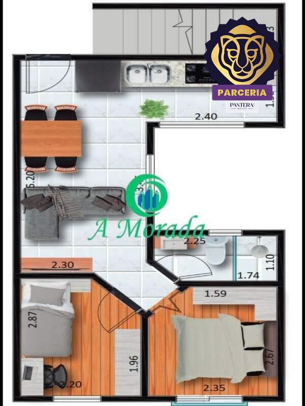 Planta do apartamento 