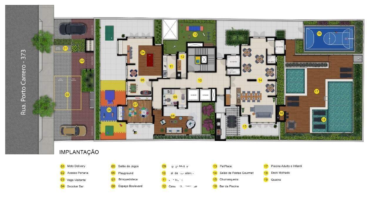 Planta do edifício 