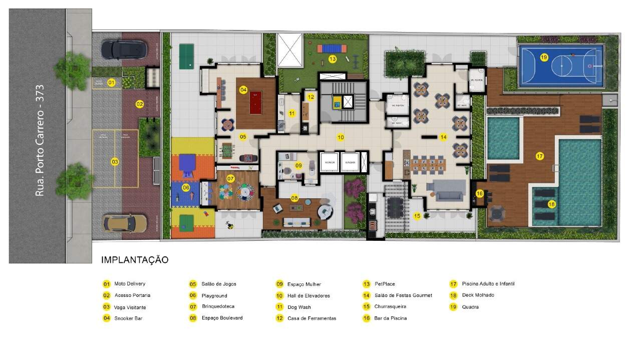 Planta do edifício 