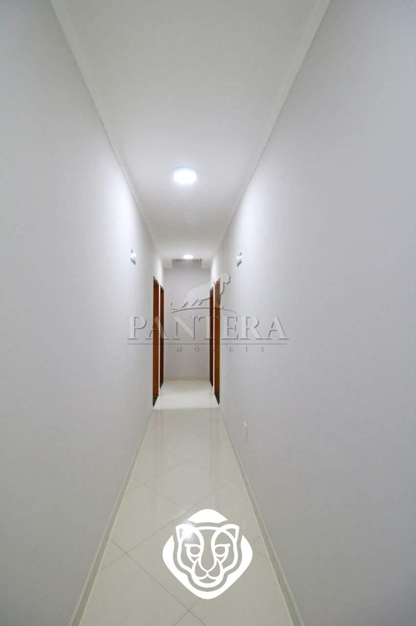 Corredor de acesso para as salas