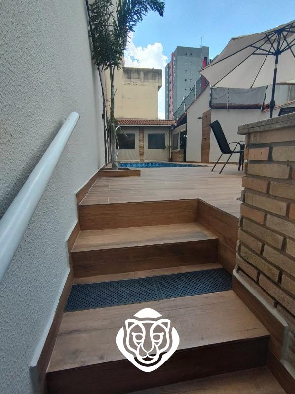 acesso a piscina e espaço gourmet