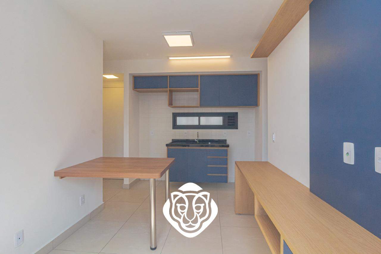 Sala de estar e cozinha
