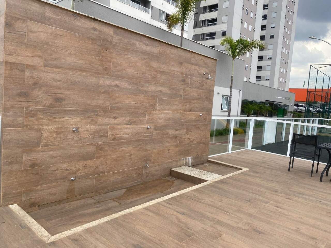 Área externa do condomínio