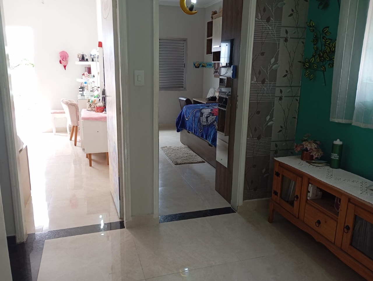 Hall dos dormitórios