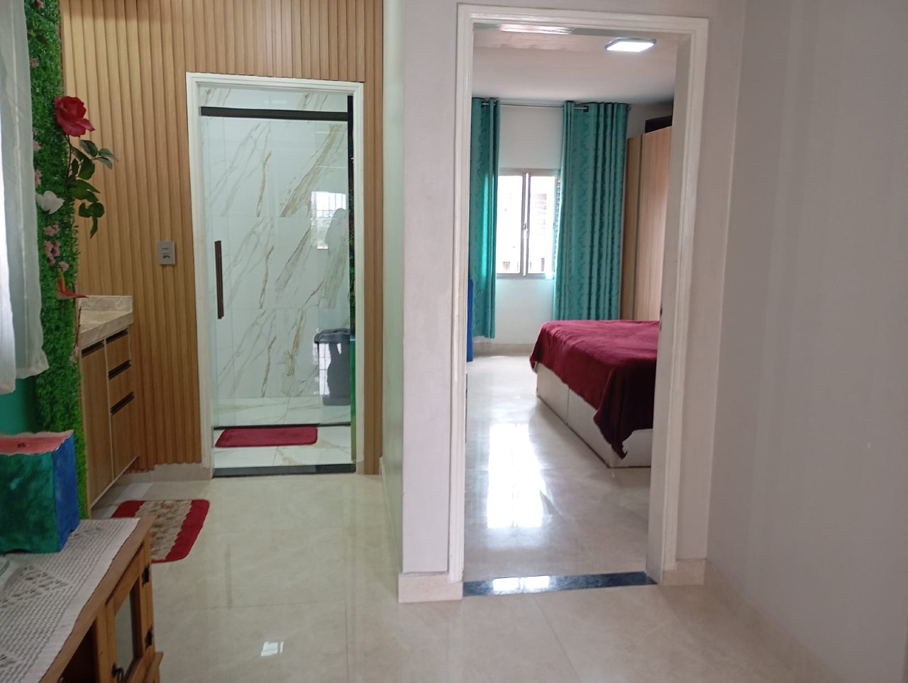 Hall dos dormitórios