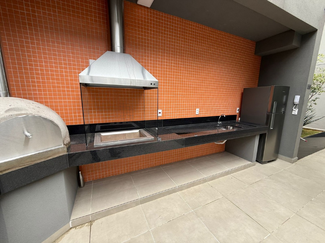 Área da churrasqueira