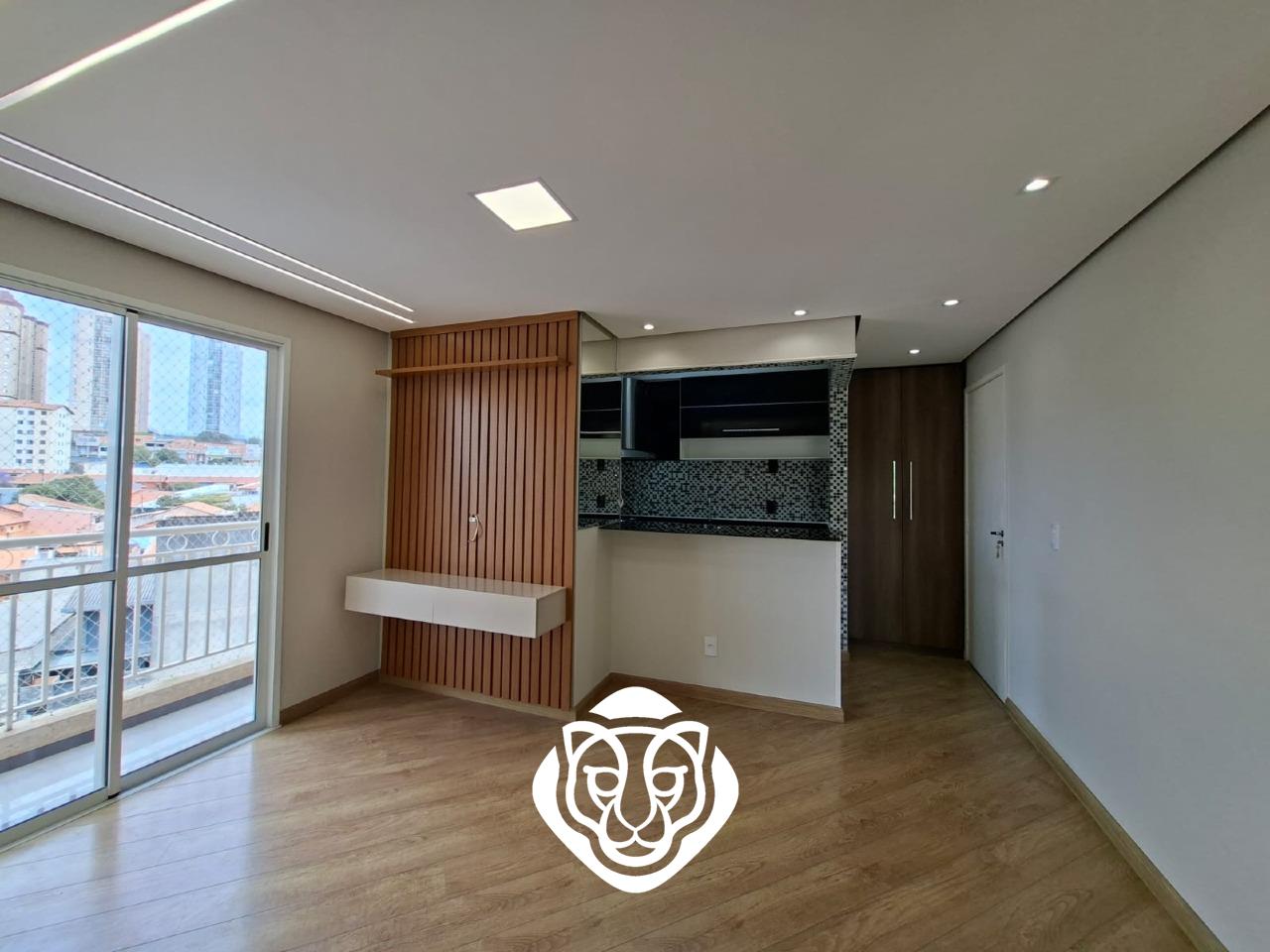Sala dois ambientes e cozinha 
