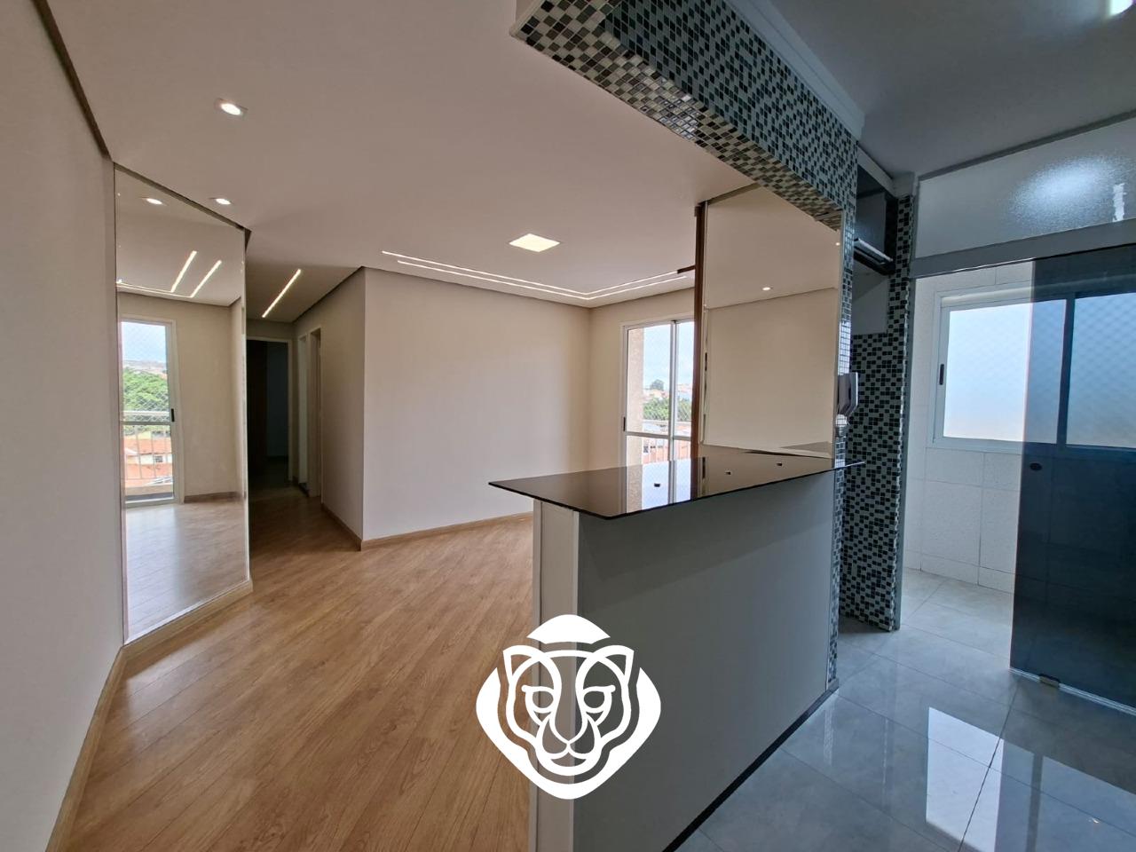Sala dois ambientes e cozinha 