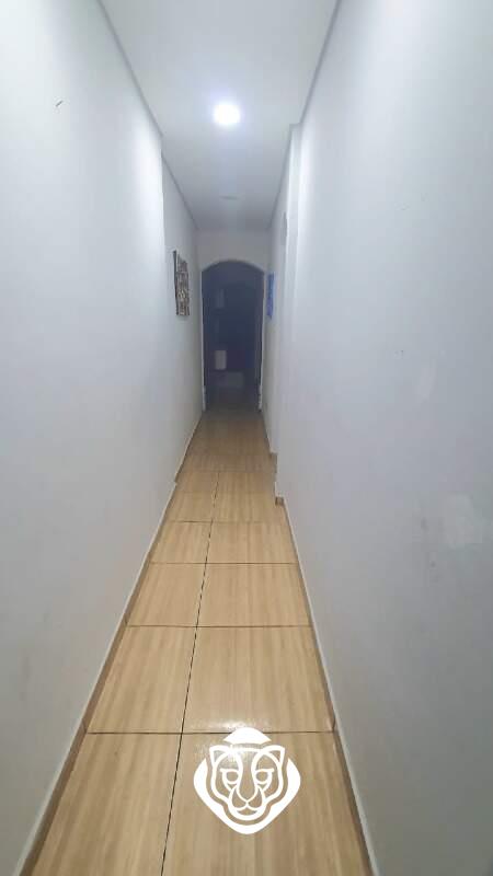 Corredor de acesso aos dormitórios