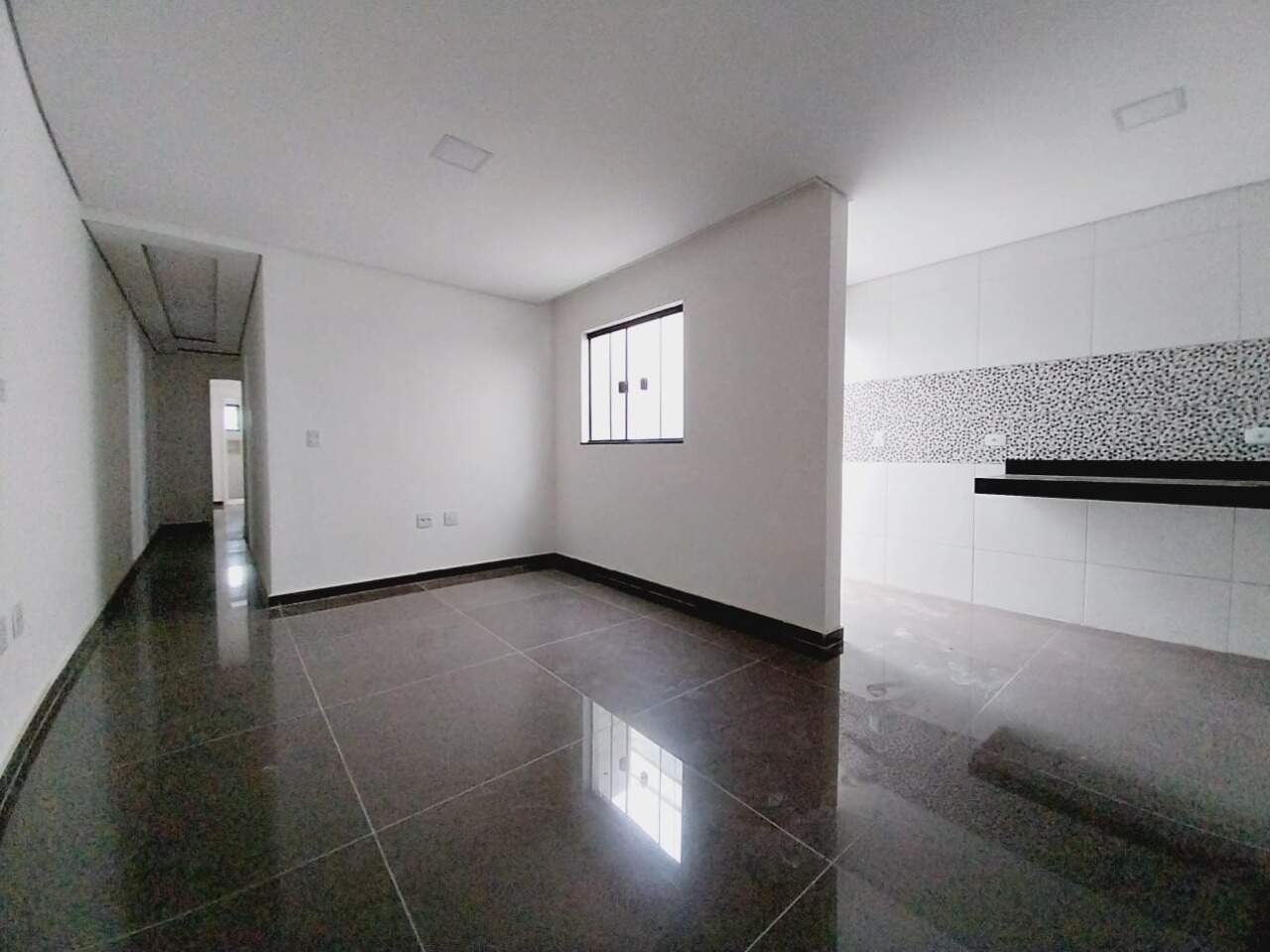 Sala de Estar e Cozinha