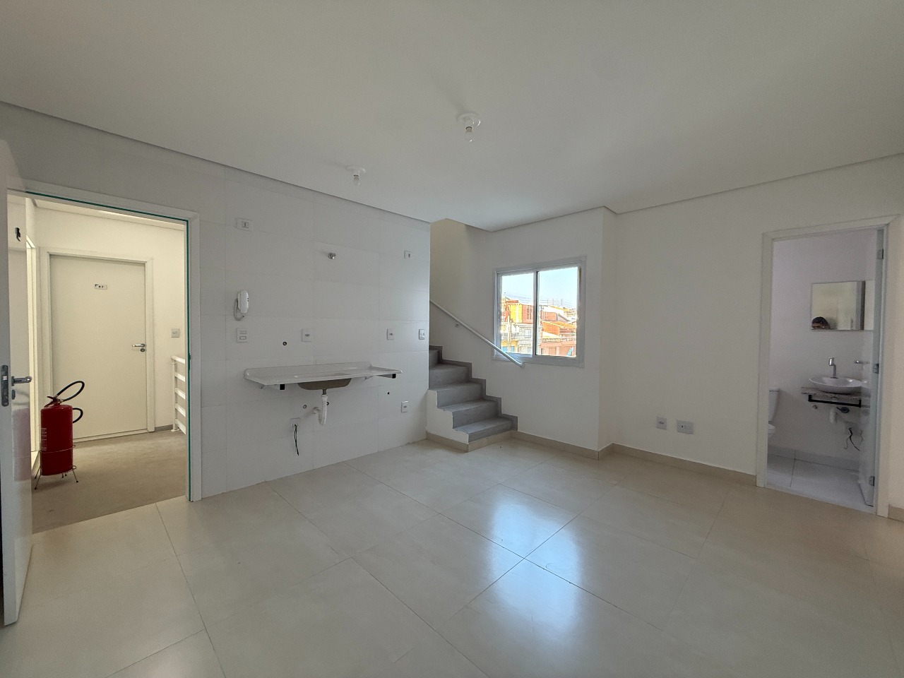 Sala de Estar e Cozinha