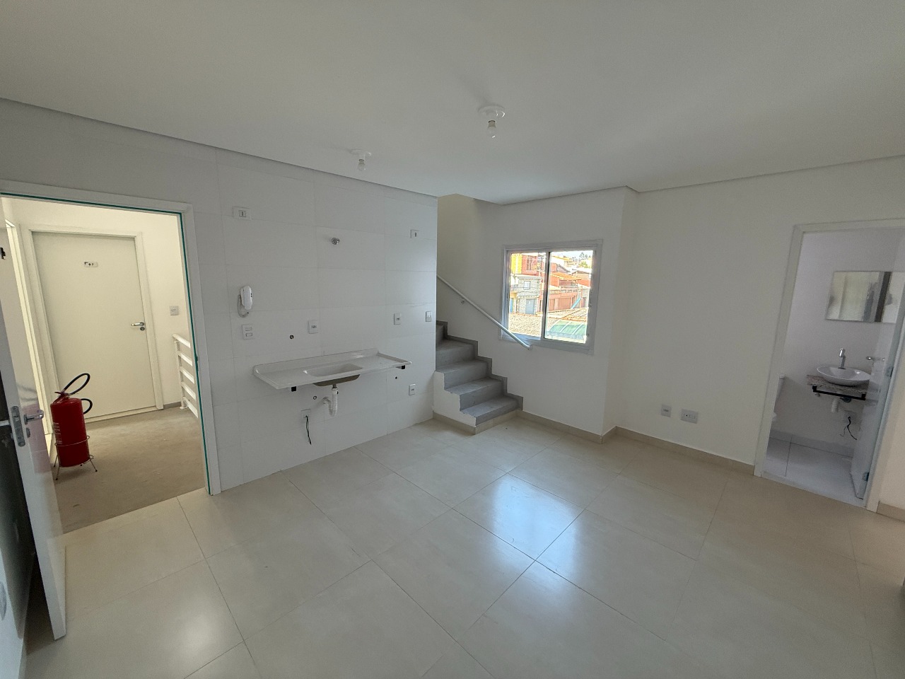 Sala de Estar e Cozinha