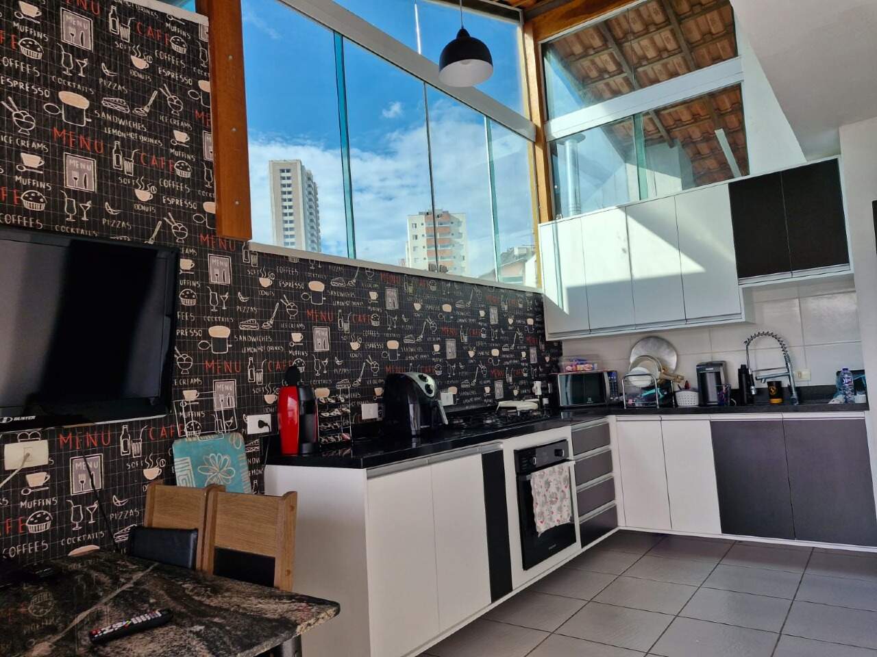 Cobertura cozinha 