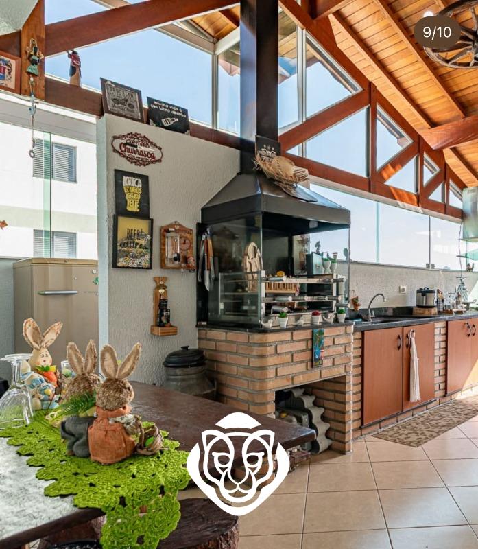 Cobertura churrasqueira 