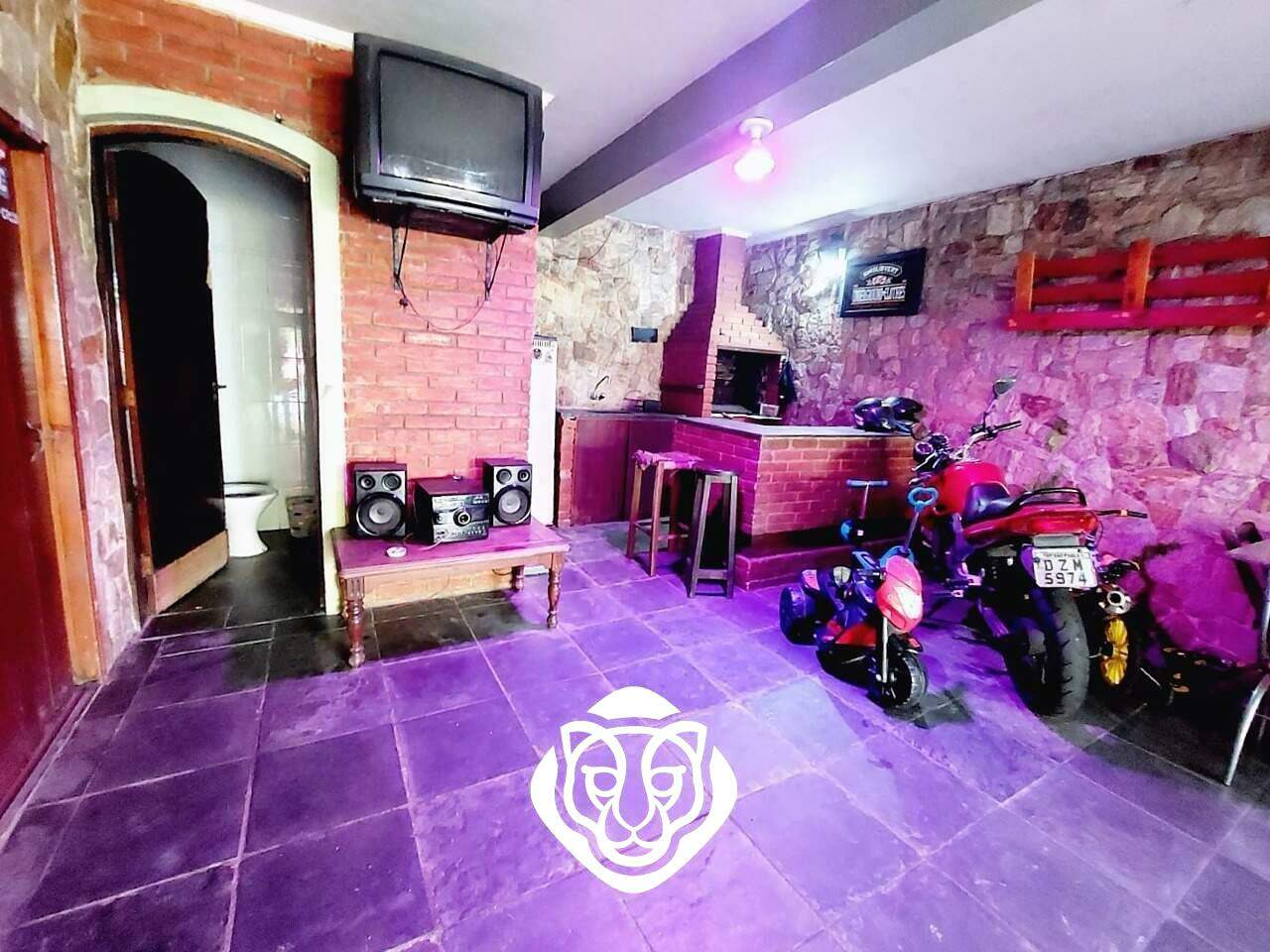 Área gourmet com lavabo