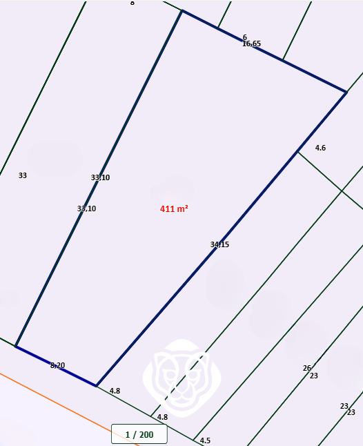 Disposição do terreno