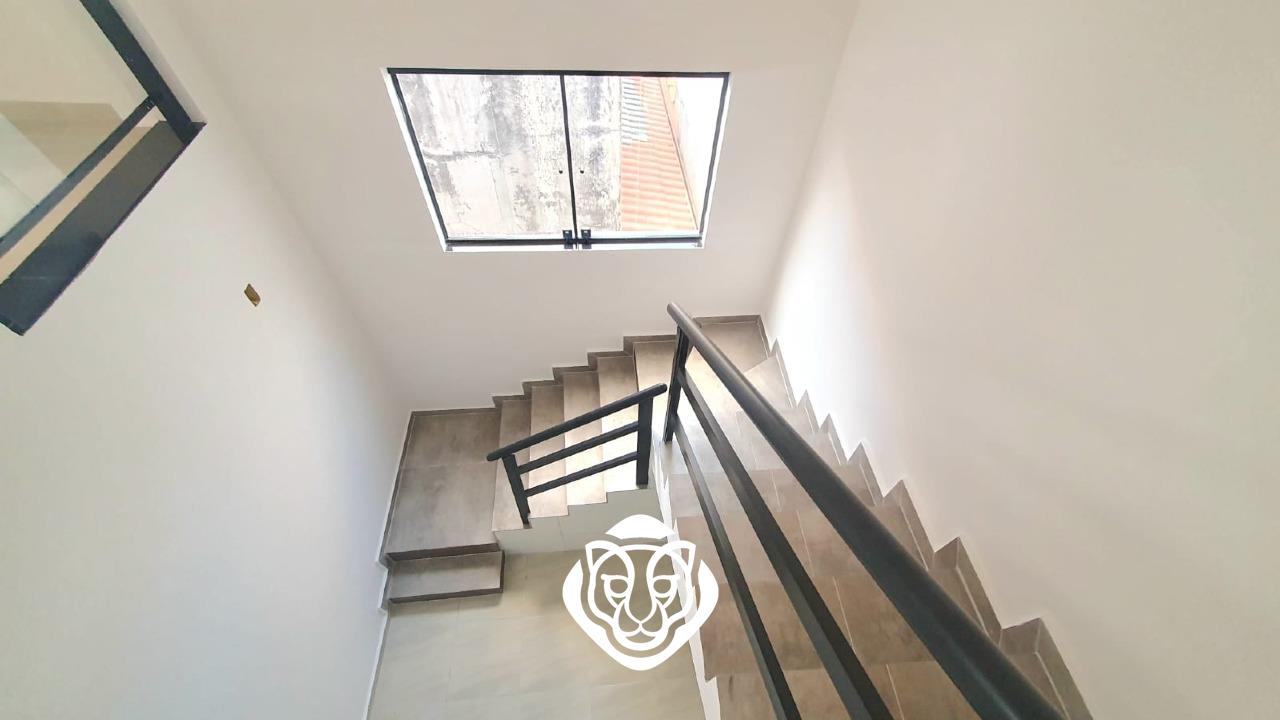 Escada de acesso a Área gourmet