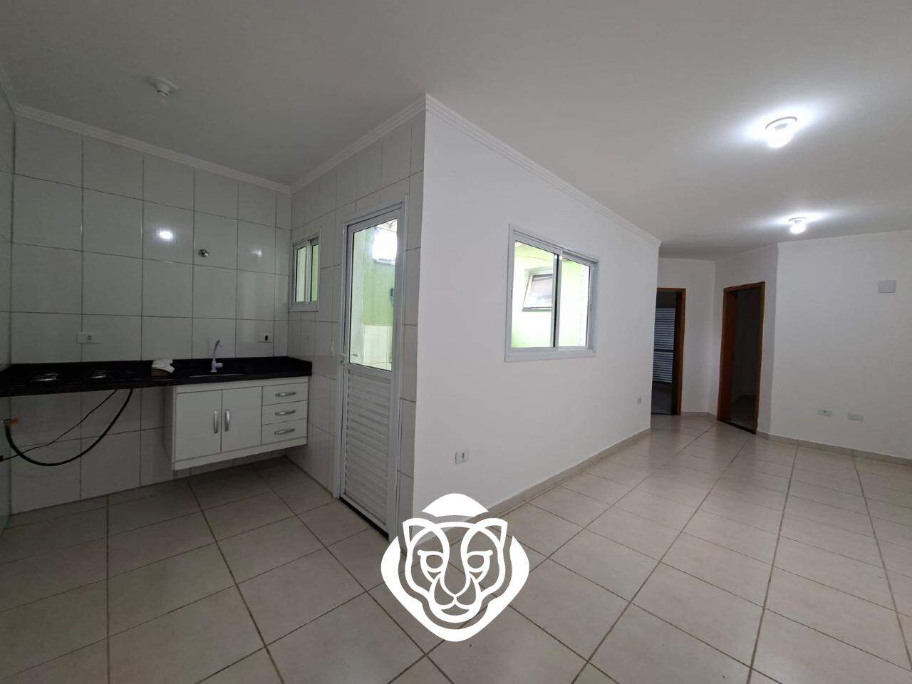 Sala dois ambientes e cozinha 