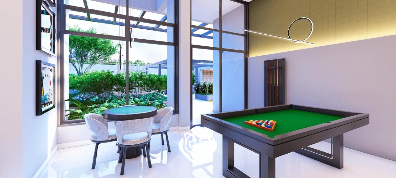 Perspectiva salão de jogos 