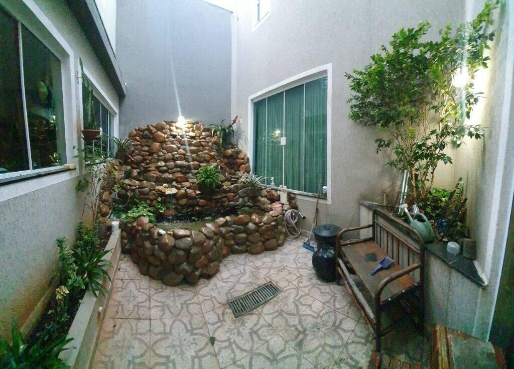 Área de iluminação 