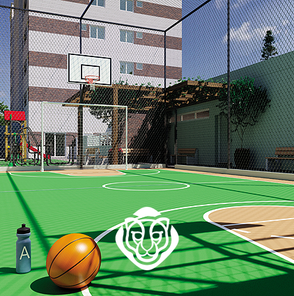 Quadra poliesportiva