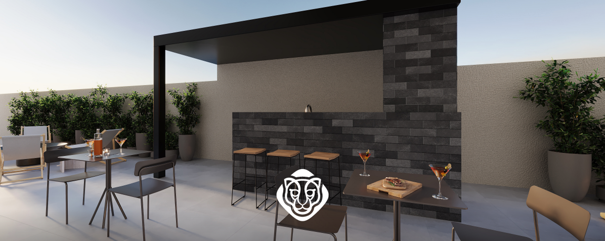 área de churrasqueira