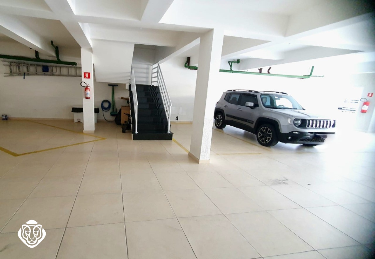 Escada de acesso aos apartamentos